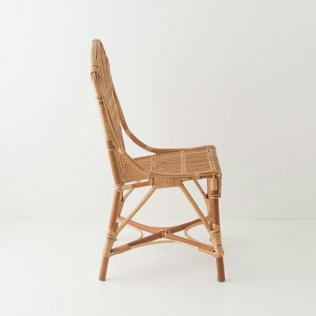 FANNY - Chaise en osier