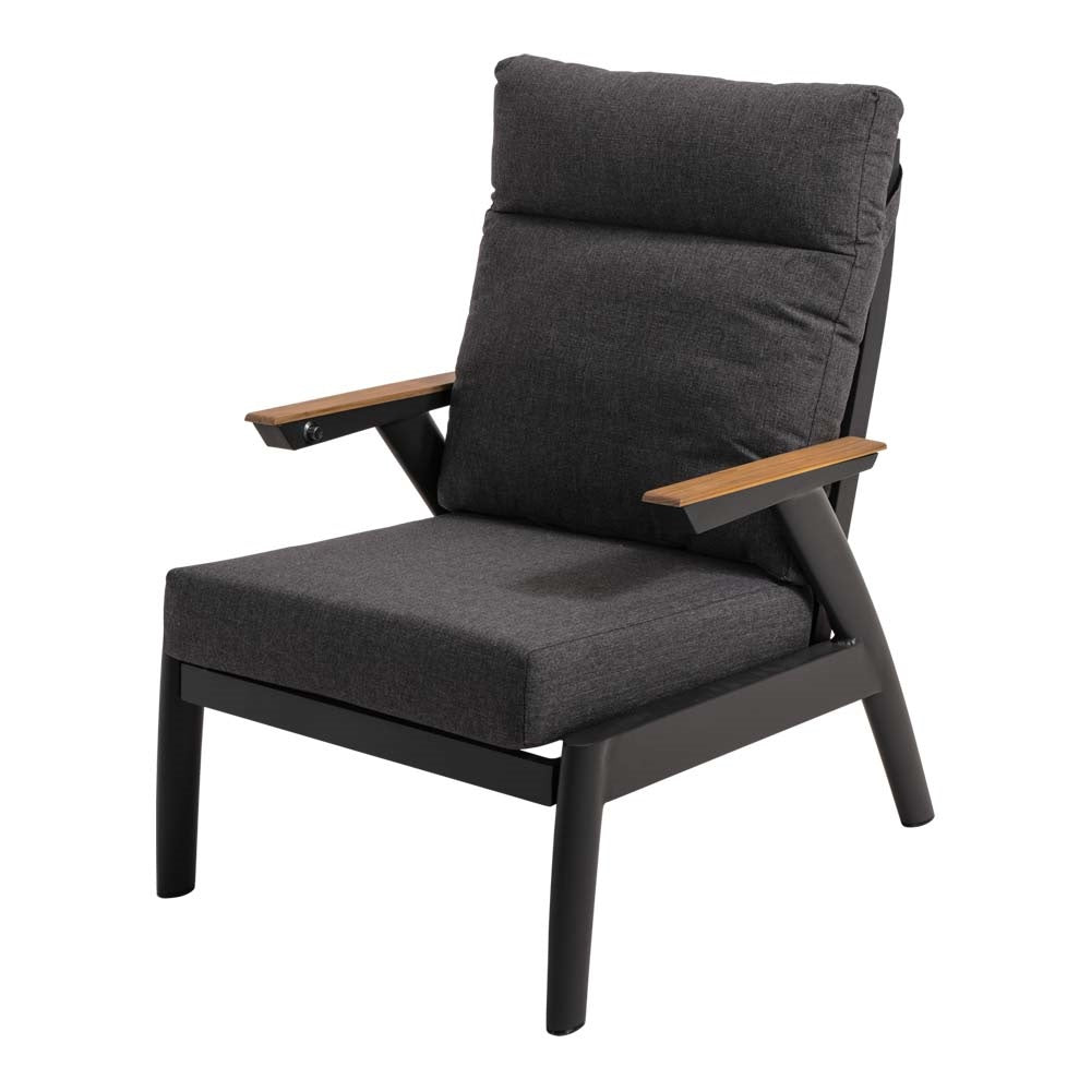 Lesli Living bistrostoel Florence - zwart - 70x84x94cm