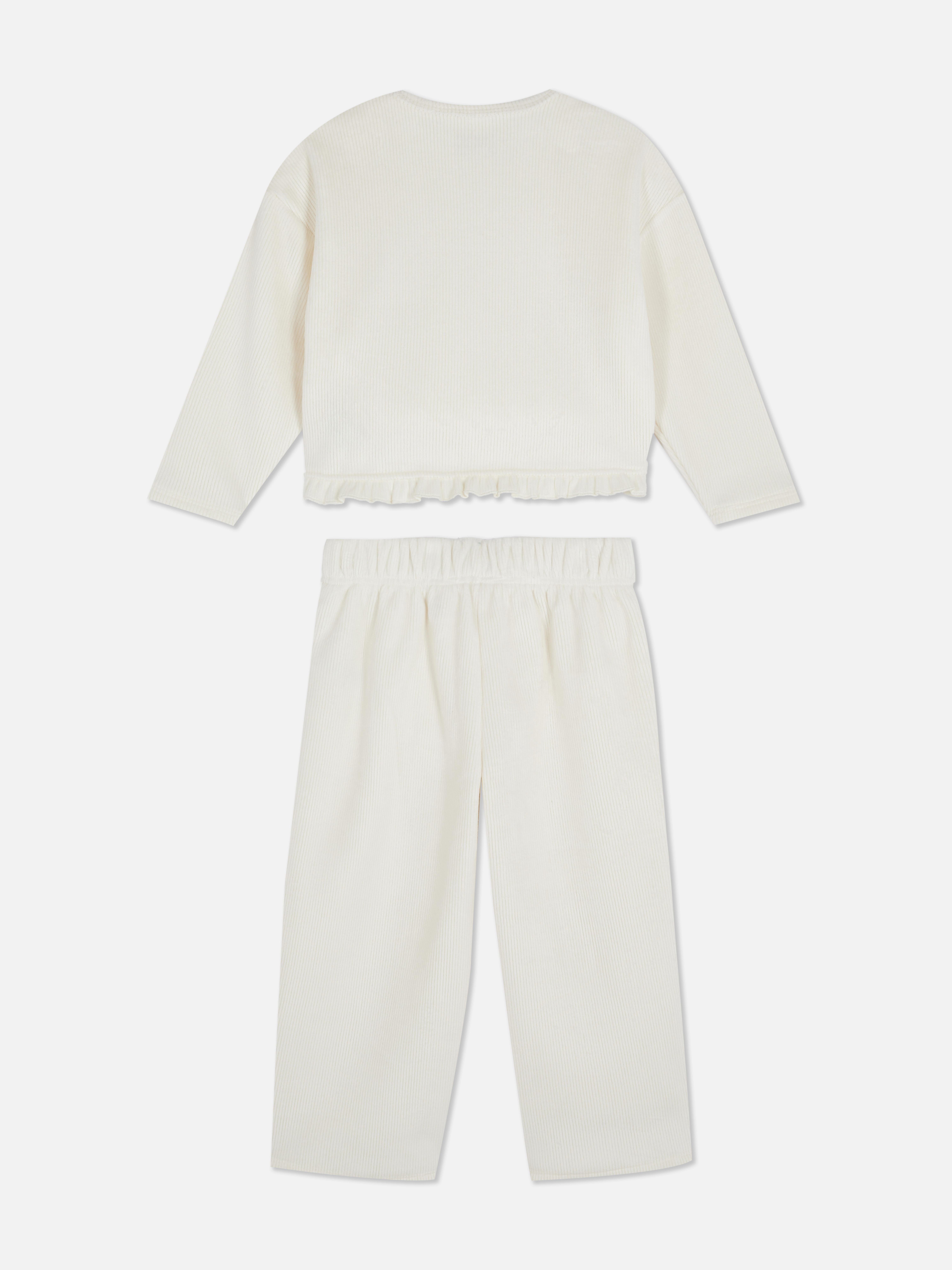 1.5-8yrs | Corduroy Sweatshirt and Pants Set