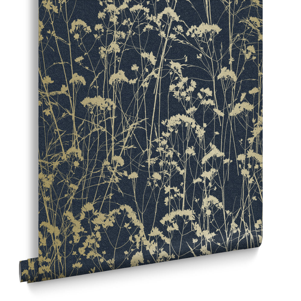 Graham & Brown Vliesbehang - Grace Midnight - 10mx52cm