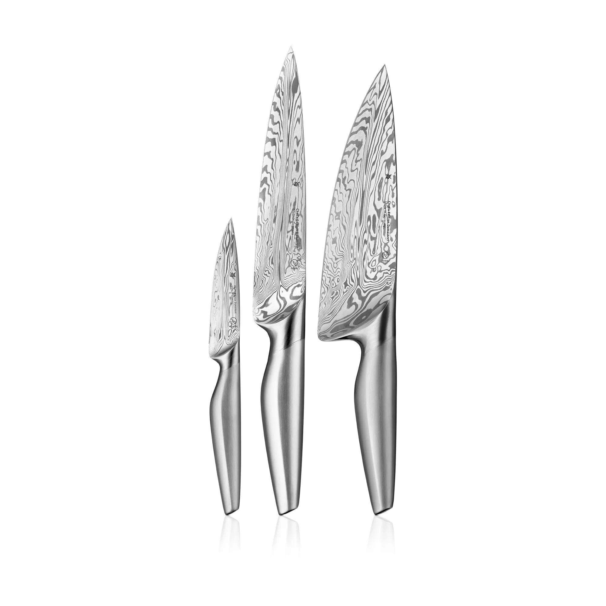 Chef`s Edition Damasteel, 3-pcs knife set