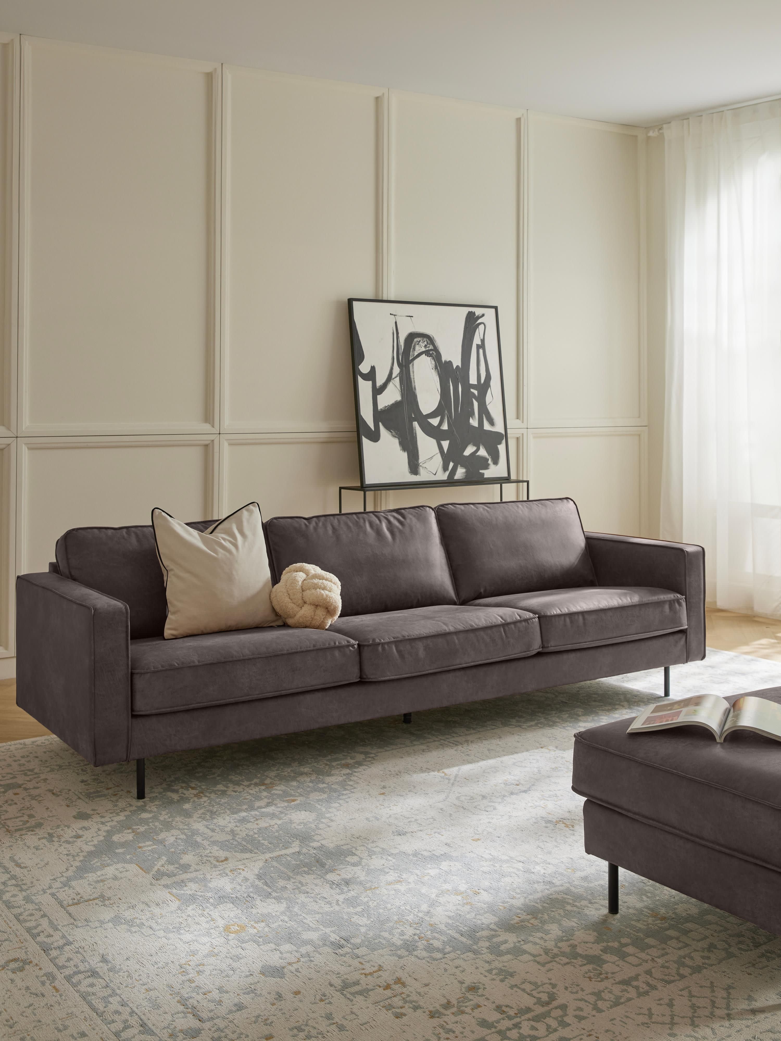 Sofa Hunter (3-Sitzer) aus recyceltem Leder