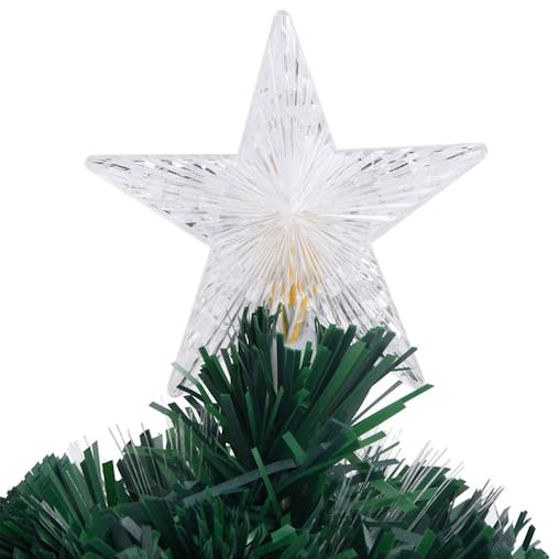 NNEVL Artificial Christmas Tree with Stand/LED 64 cm Fibre Optic