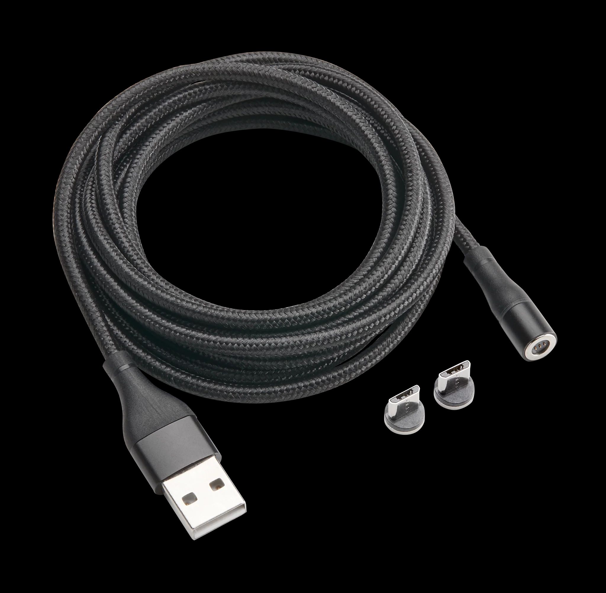 Gamma+ Magnetic Power Cord with USB & Mini USB Connectors for Clippers & Trimmers