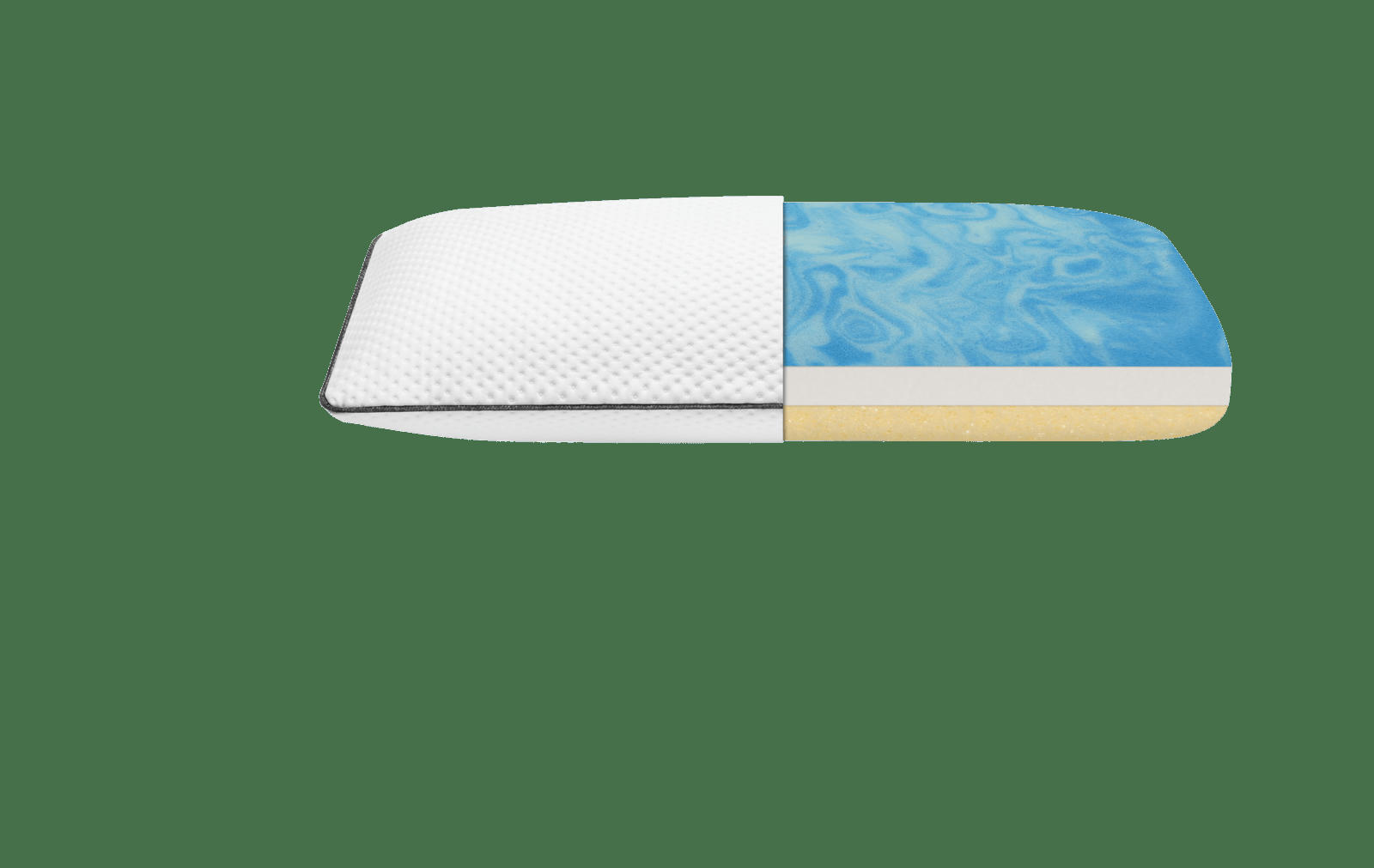 - Oreiller Emma à mémoire de forme 70 x 40 cm Hauteur Personnalisable