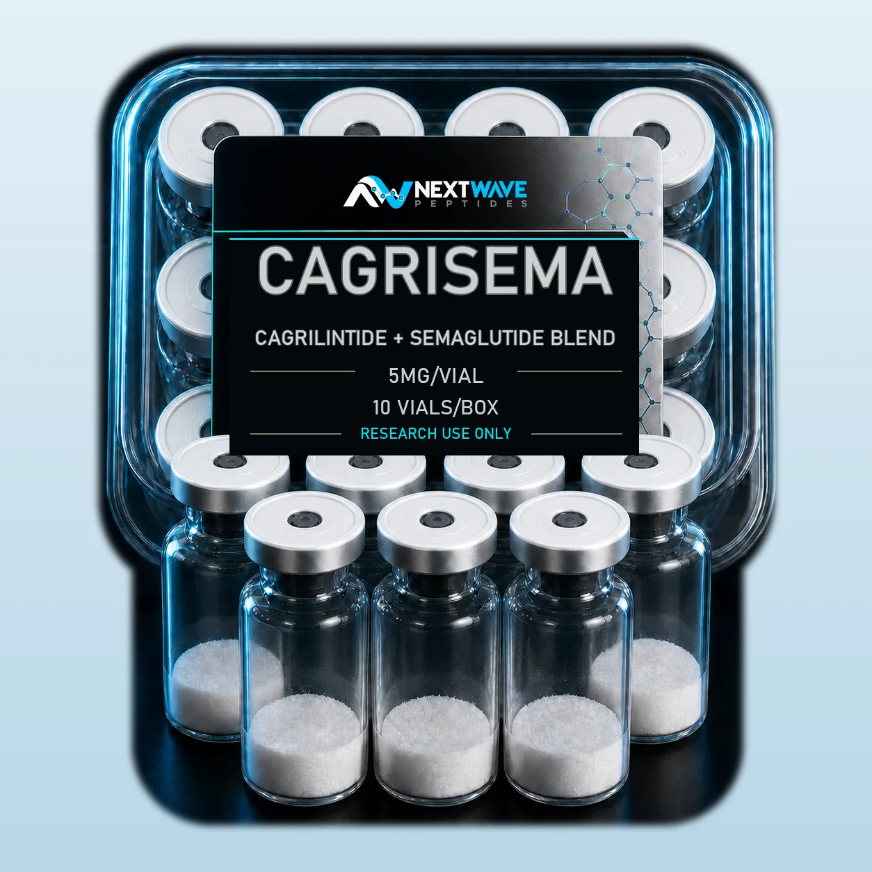 Cagrilintide + Semaglutide Blend (CagriSema) - 5mg, 10 Vials | NextWave Peptides