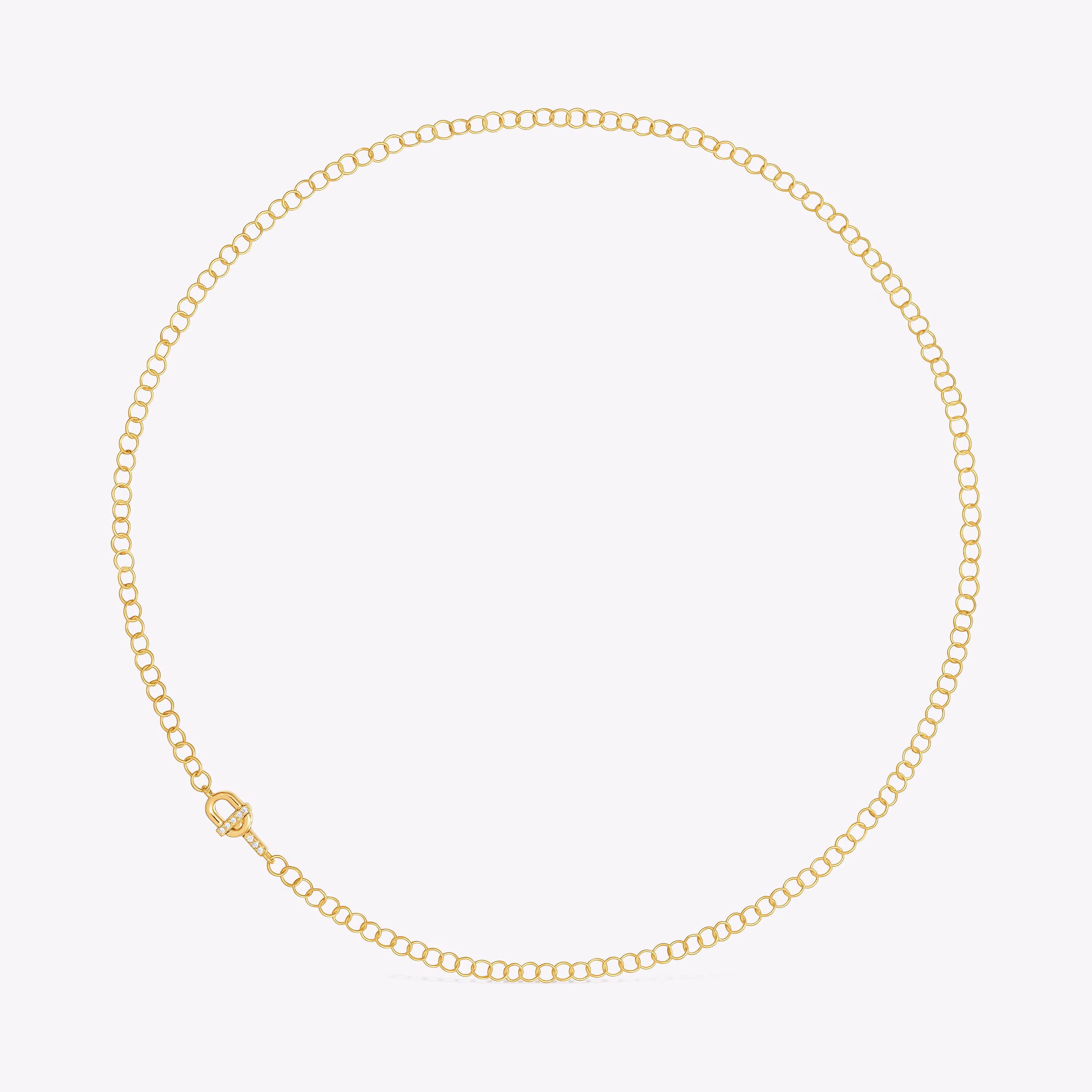 Collar de oro 14 kt y diamantes TOUS MANIFESTO