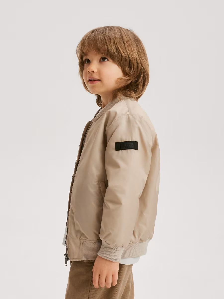 Oversized Bomber Jacket