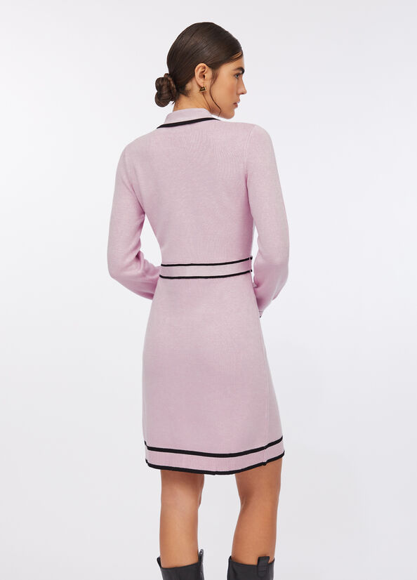 Abito in maglia misto seta