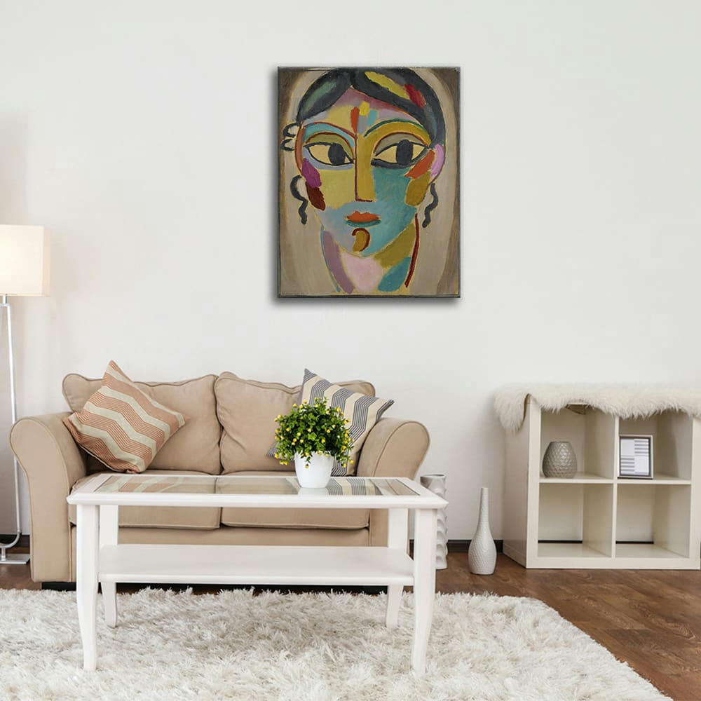 - Tableau - Mystical Head - Alexej von Jawlensky 60x80cm