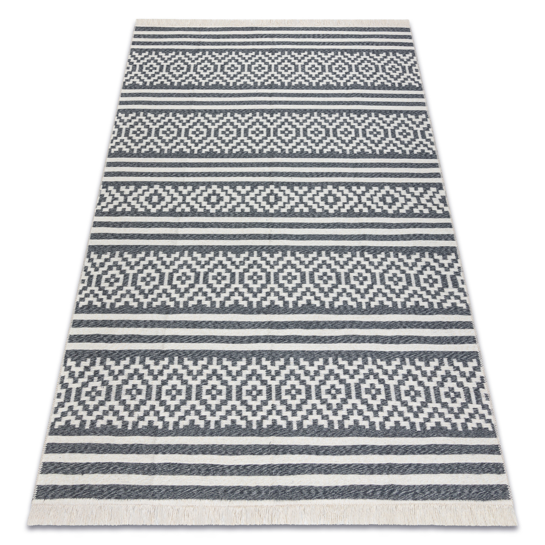 Dywan TWIN 22996 Geometryczny, pasy bawełna, dwustronny 60x90 cm