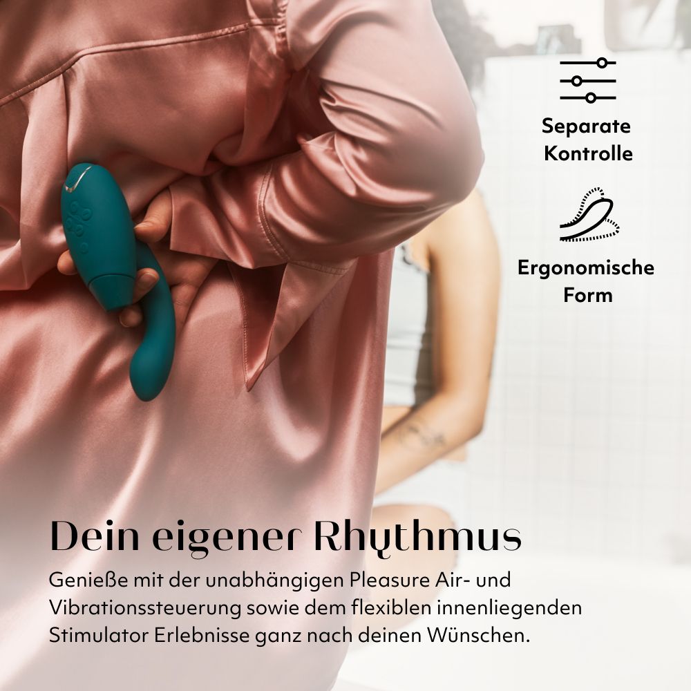 DUO 2 - Der fortgeschrittene Dual-Stimulator für Klitoris und G-Punkt