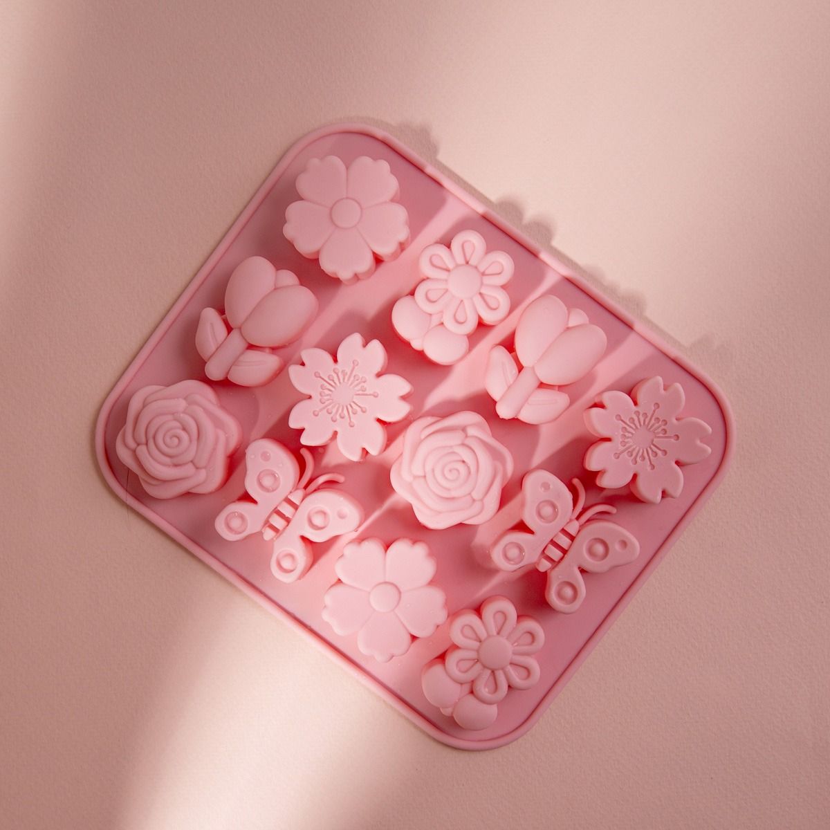 Forma MOLLIS ES na czekoladki kwiatki 17x14,5 cm