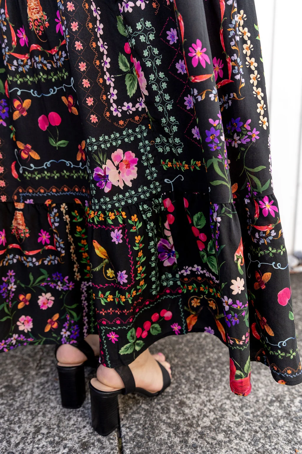 Allegra Maxi Dress in Sweet Bee