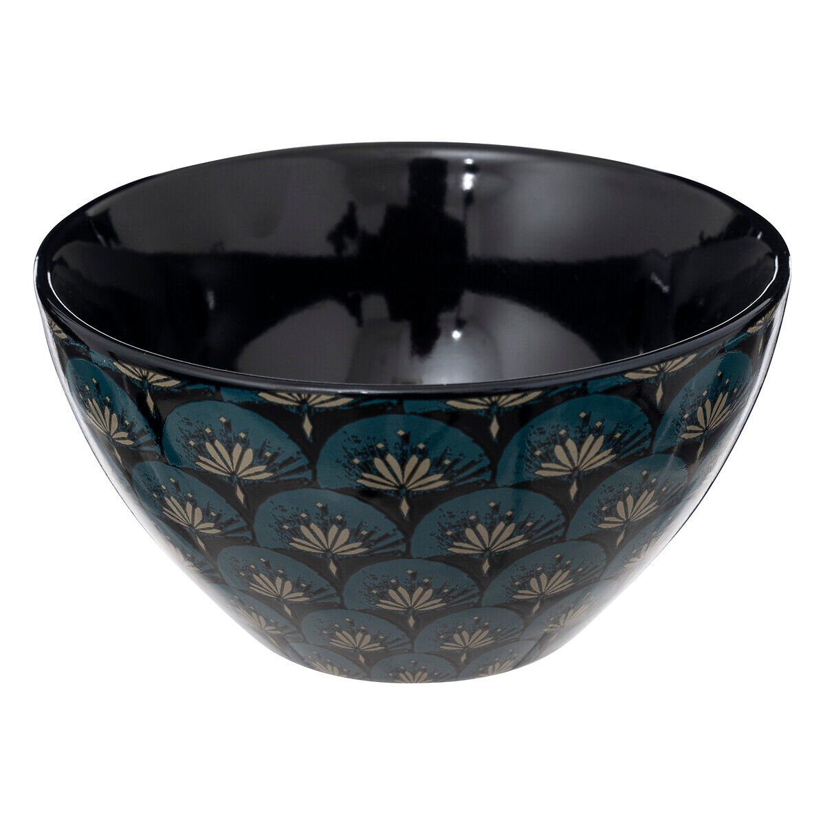 Tigela JILL azul escuro em cerâmica 70cl