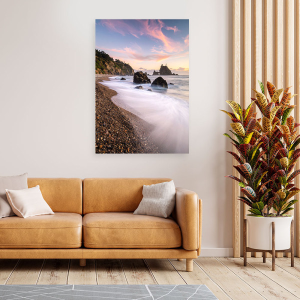 Obraz do salonu sypialni biura, Krajobraz morski plaża natura 20x30