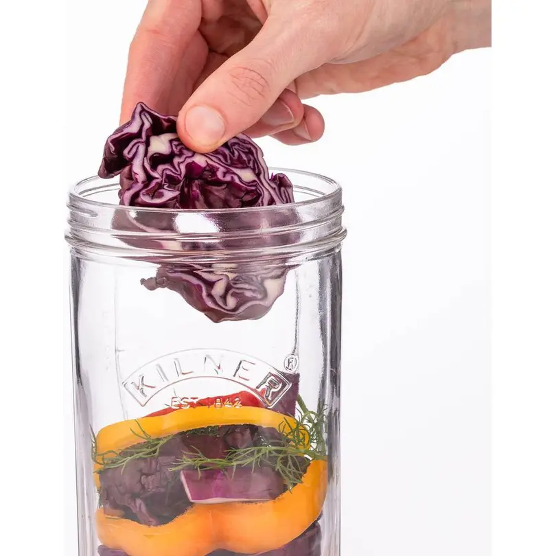 Aufbewahrungsglas 3er-Set Fermentier-Set