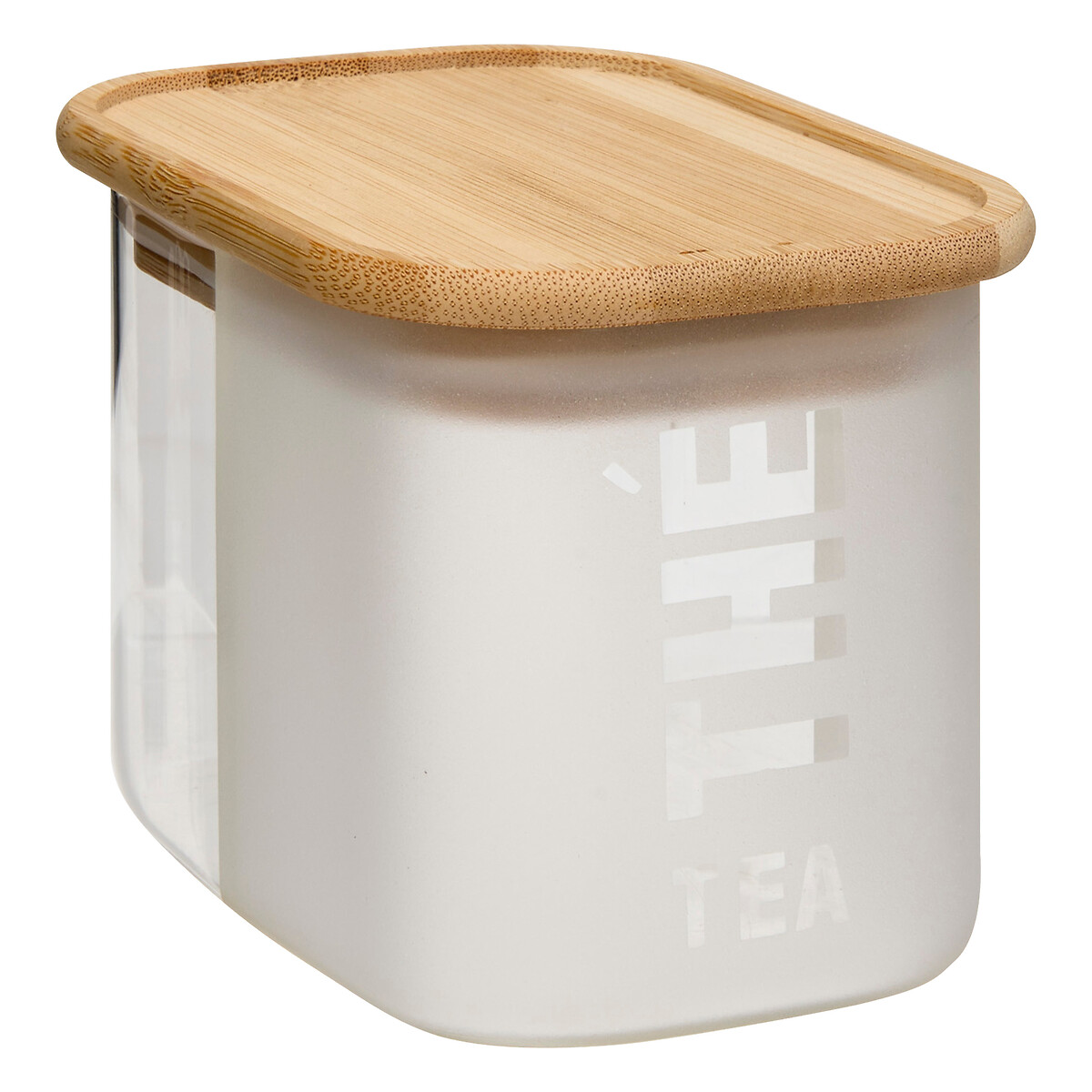 Frasco para chá em vidro e bambu 0,72l