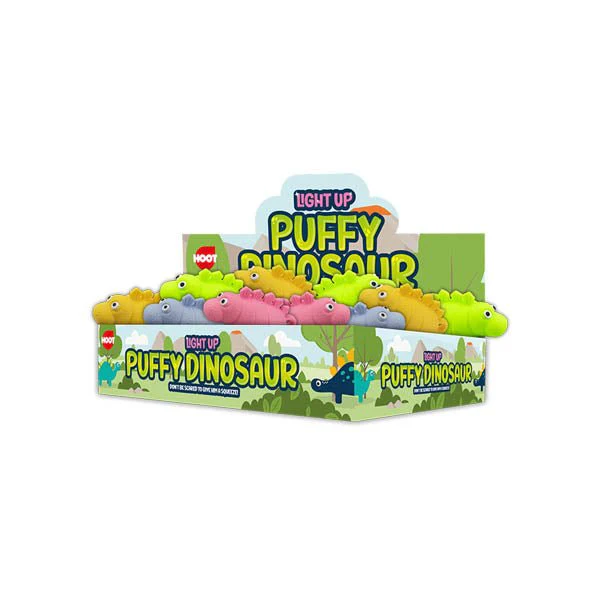Hoot Light Up Puffy Dinosaur