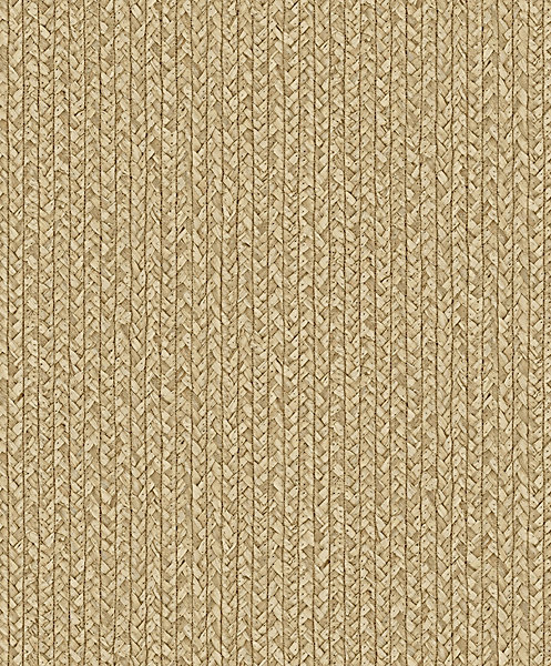 Papier peint vinyle intissé imitation jonc de mer tressé L.1001 x l.53 cm