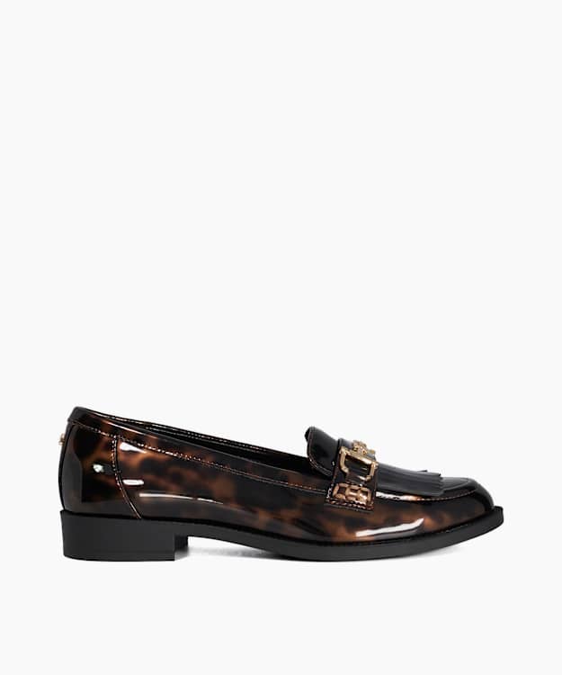 Galaktik Leopard - Leopard Snaffle Trim Loafer