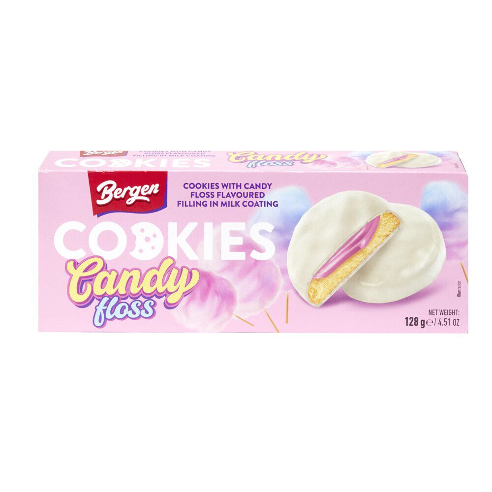 Biscuit cookies barbe à papa 128g