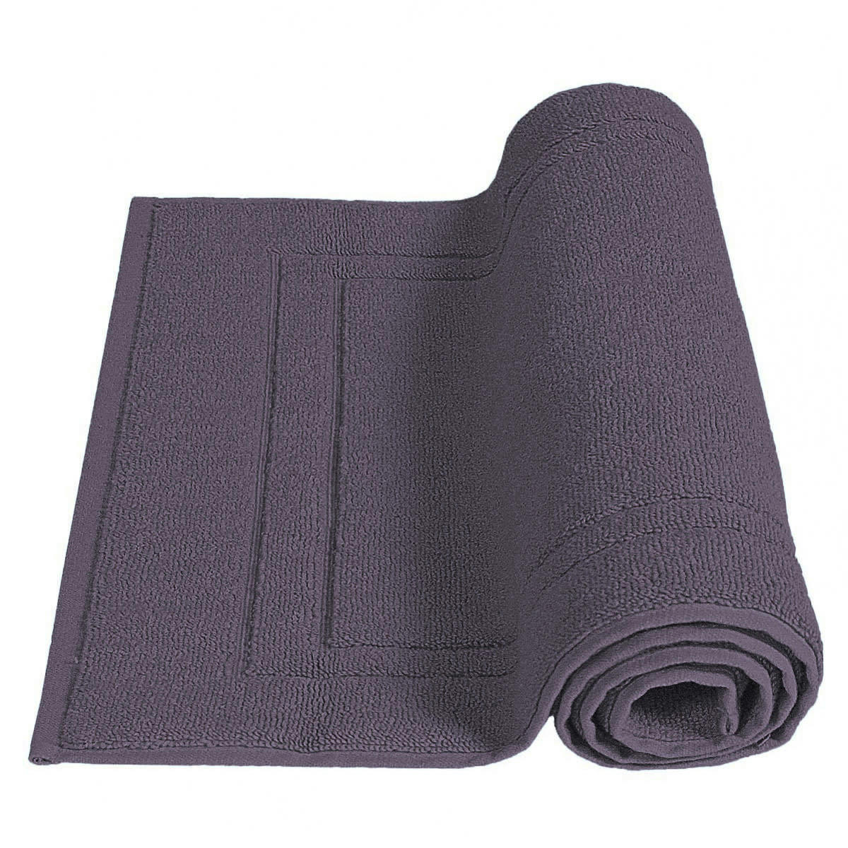 LUXURY - Tapis de bain 900gr/m²  myrtille 50x80 cm