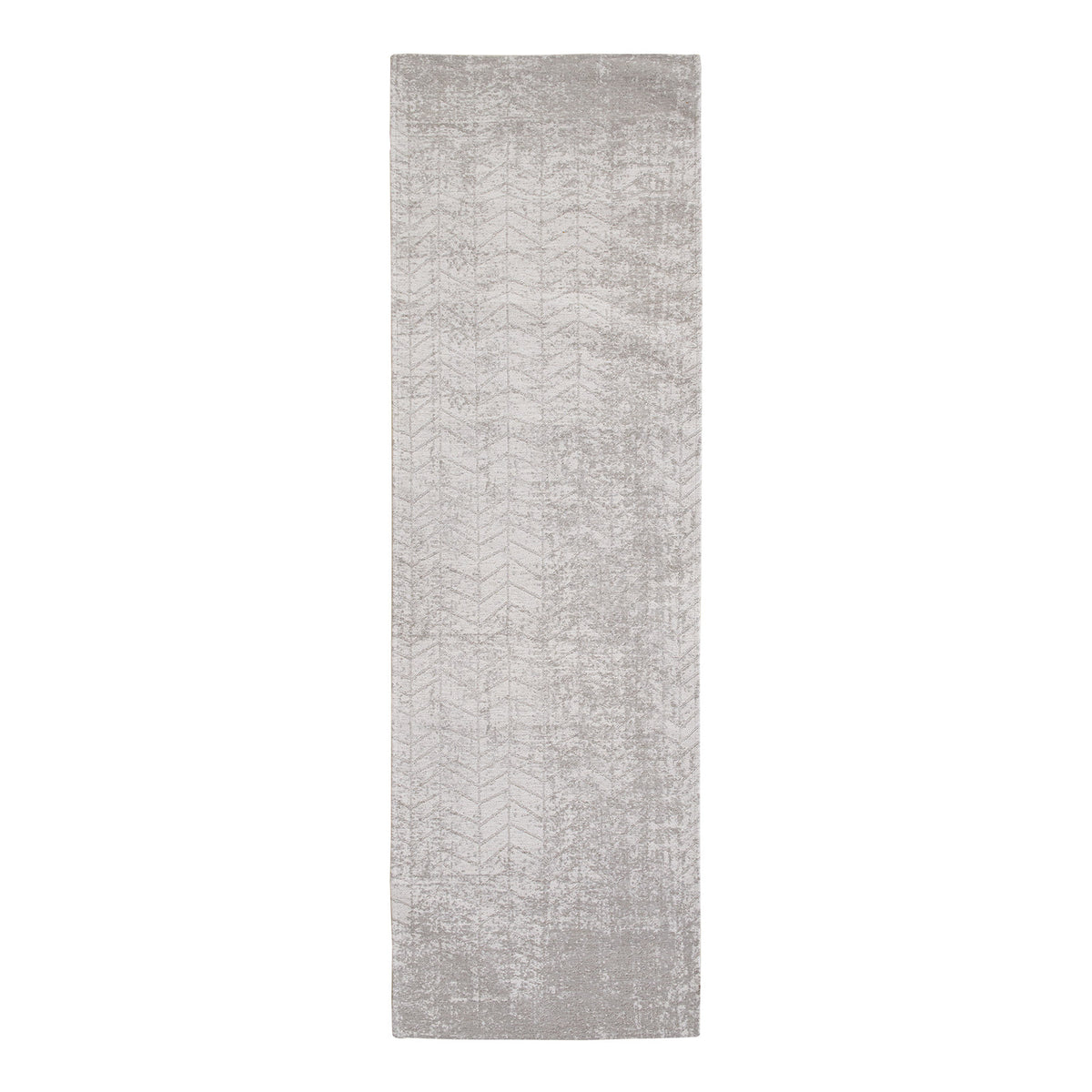 Ecorugs vloerkleed White Plains - grijs - 80x250cm