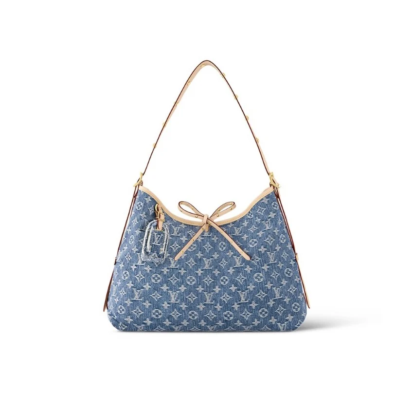 Louis Vuitton LV CARRYALL Denim Bag M46855