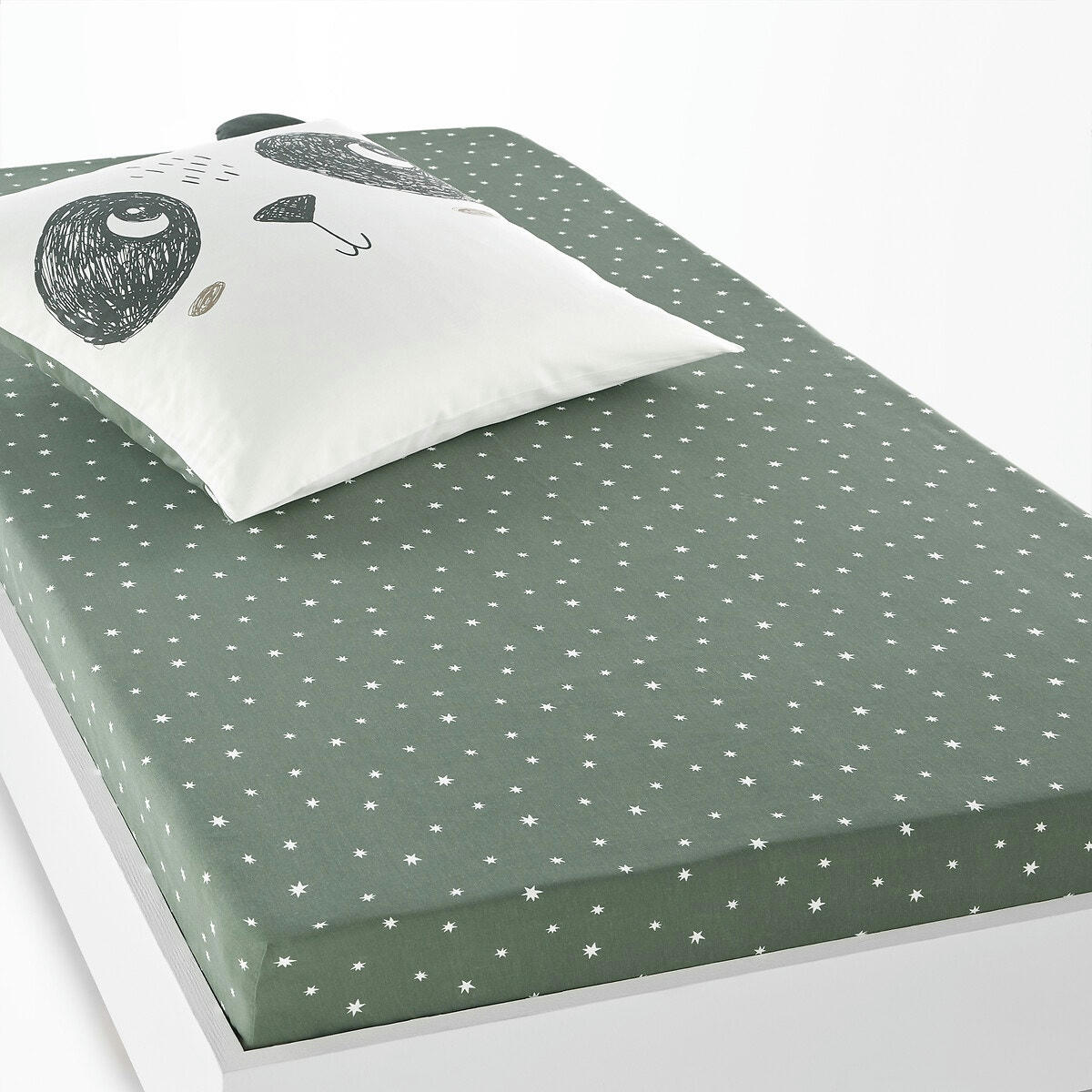 Drap-housse coton, Panda Mania