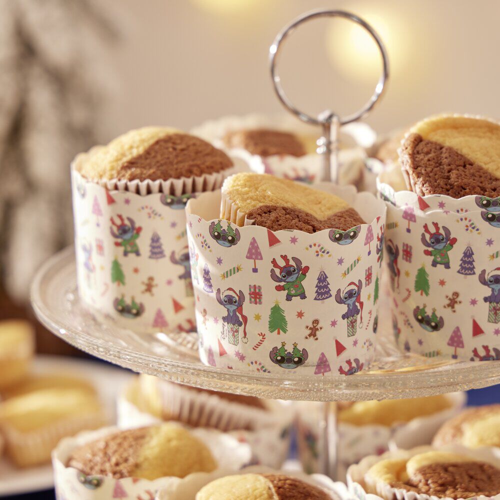 Caissette à muffin Disney Stitch 18 pièces Ø6,5xH5,5cm