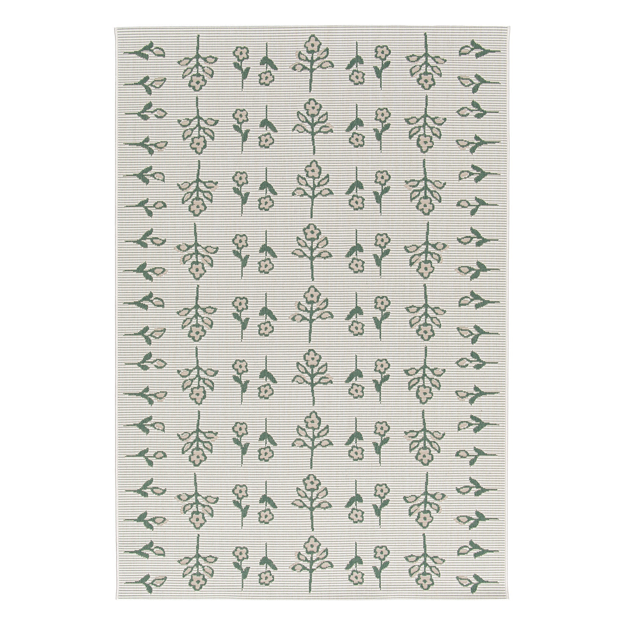 AFK Living vloerkleed Prairie - voor binnen en buiten - groen - 160 x 213 cm