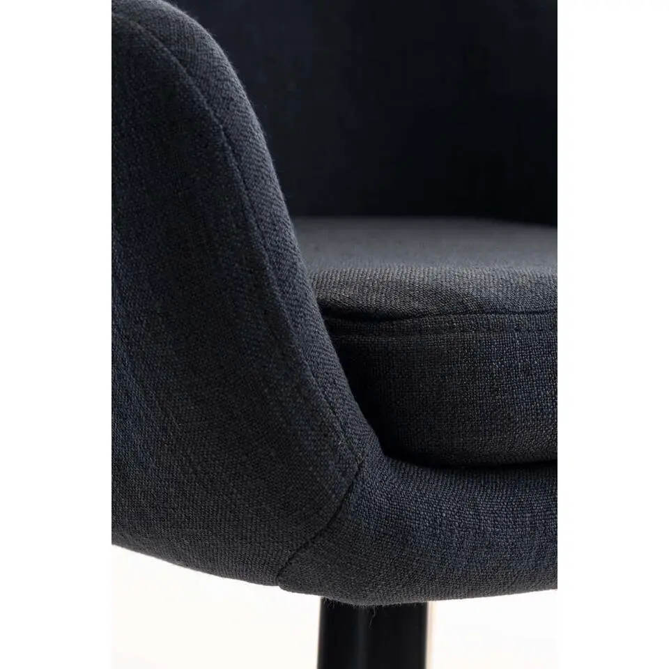 Ocazi Oslo Barkruk - Stof - Zwart