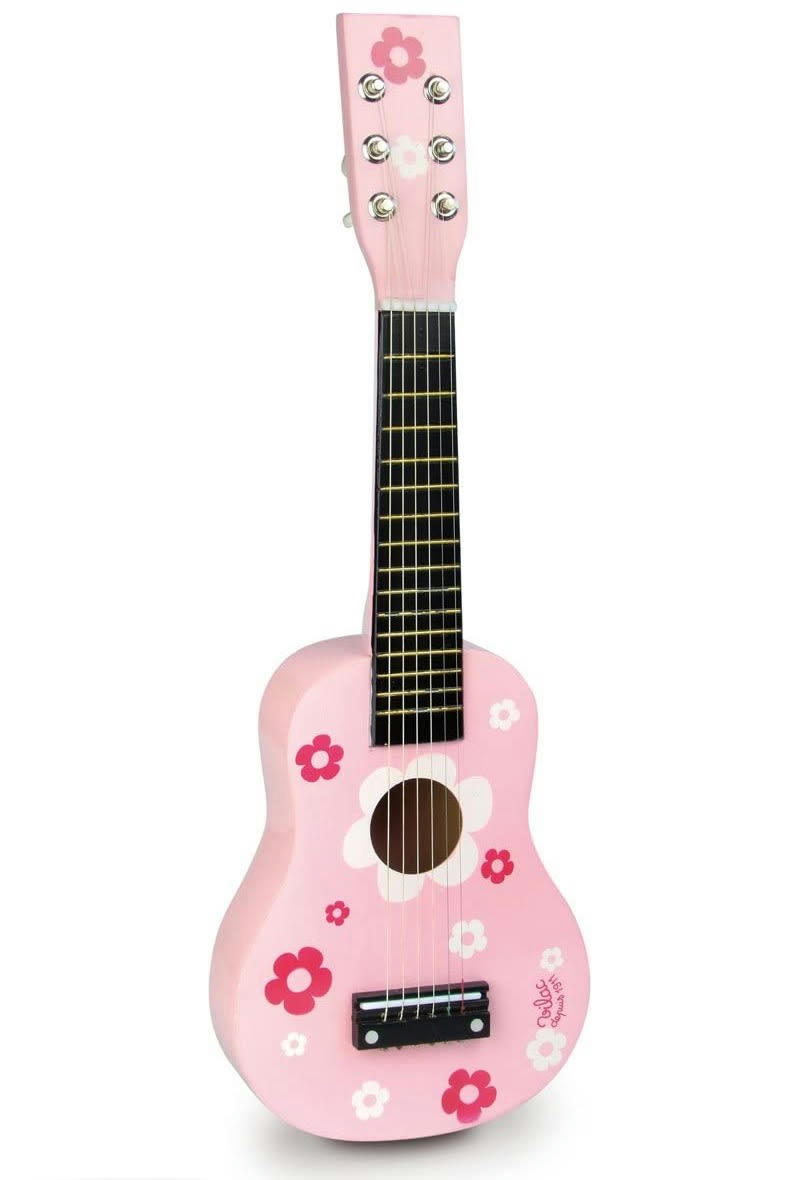 - Guitare fleurs