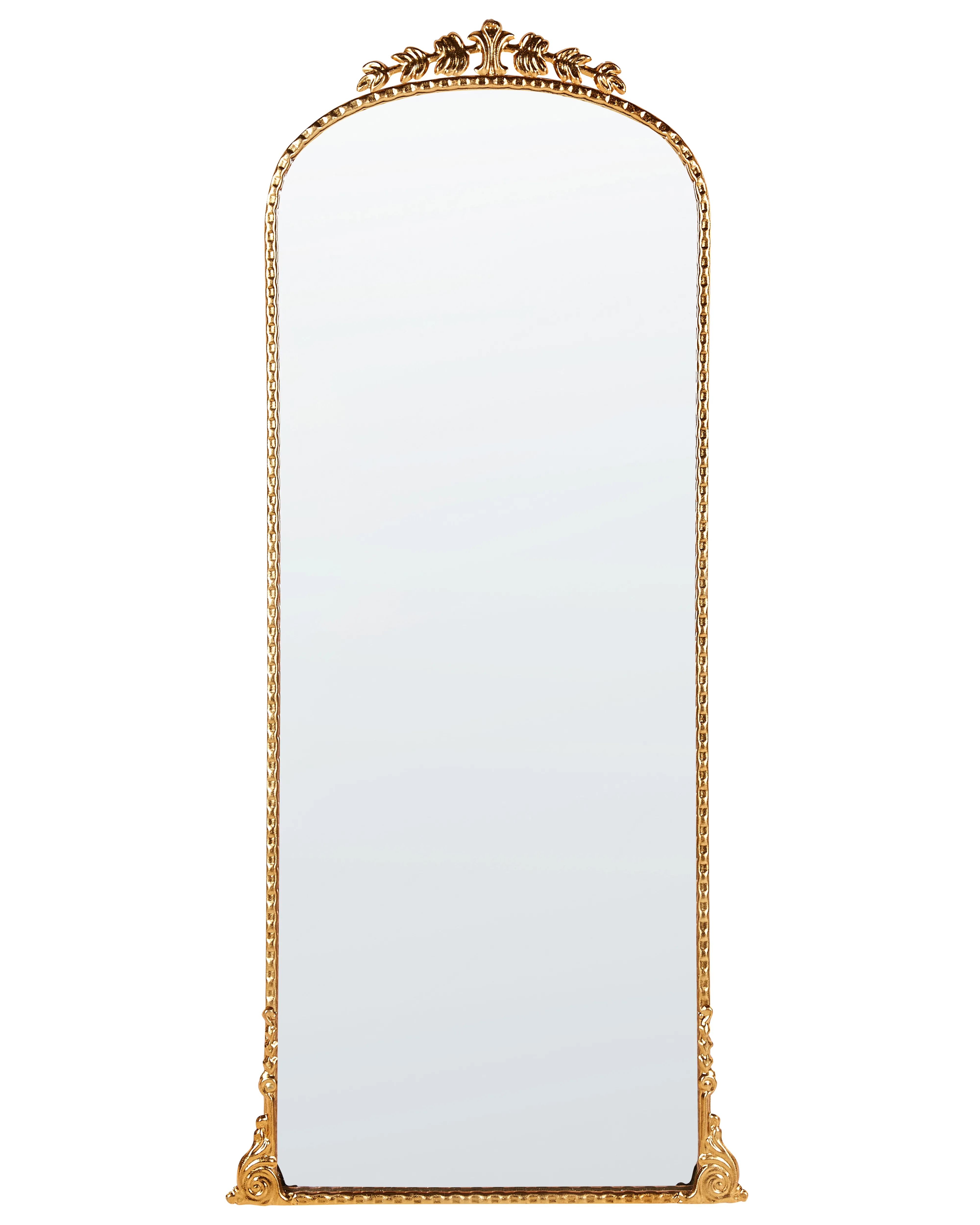 Wall Mirror LIVRY 51 cm 114 cm Metal Gold