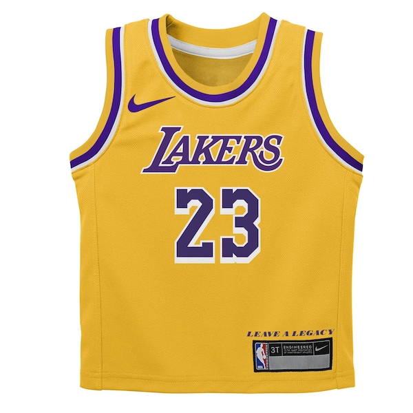 LeBron James Los Angeles Lakers Nike Toddler Swingman Player Jersey - Icon Edition - Gold