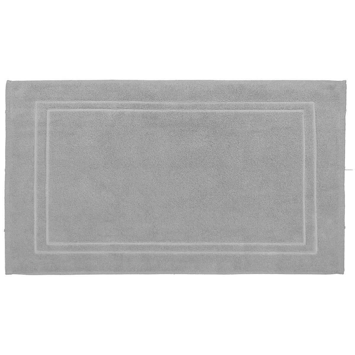 LUXURY - Tapis de bain 900gr/m²  gris perle 50x80 cm