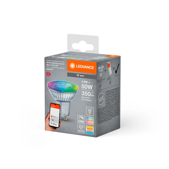 LED-Leuchtmittel »SMART  WiFi SPOT GU10 Multicolour«, 4,9 W, GU10, RGBW