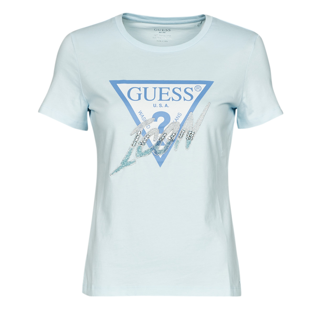 Guess - SS CN ICON TEE - Blue