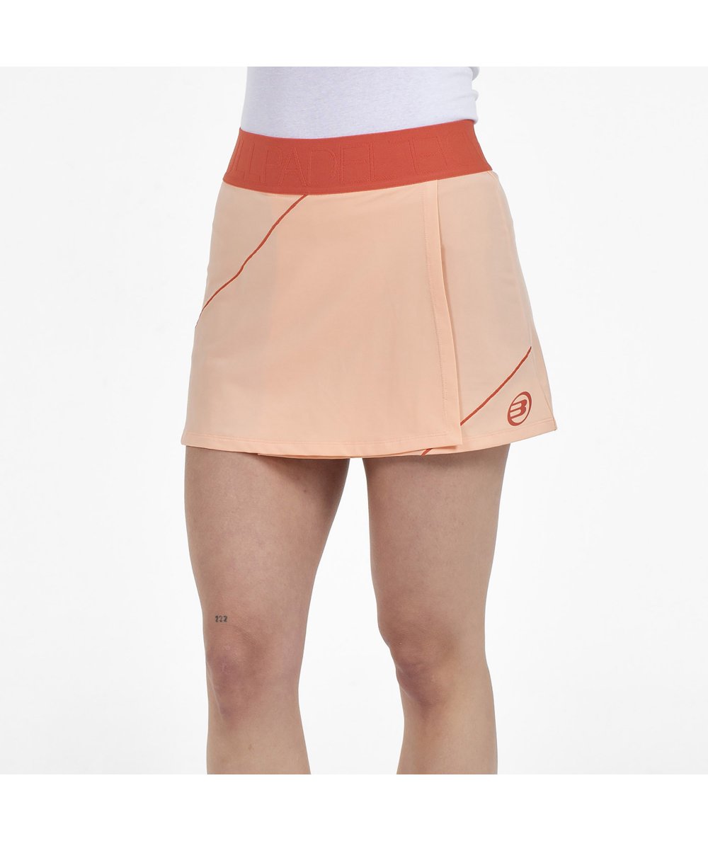 FALDA BULLPADEL ASEGUR NARANJA PASTEL