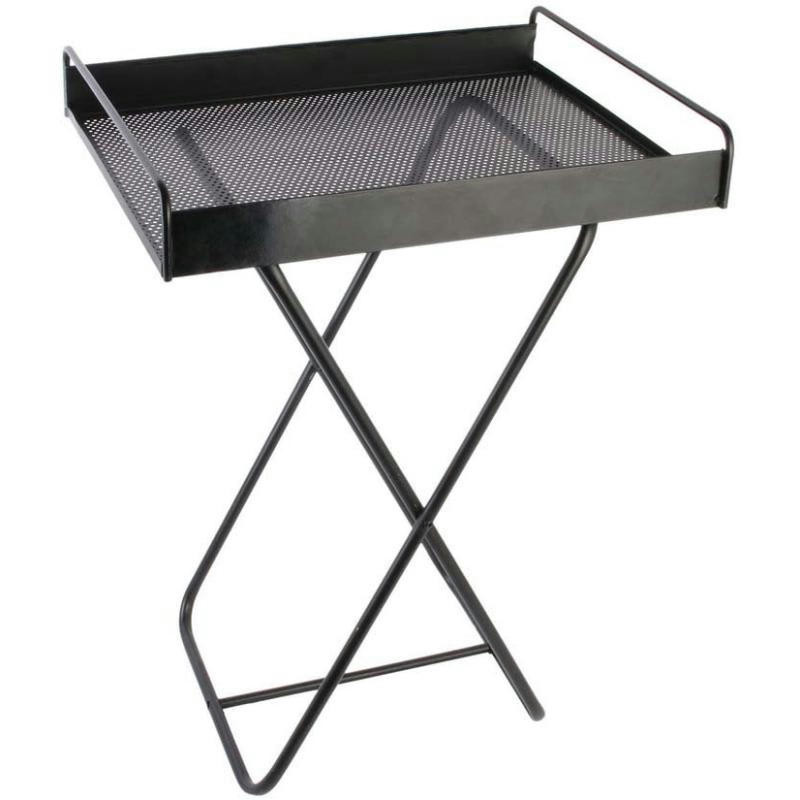 - Plateau surélevé en métal pieds amovibles