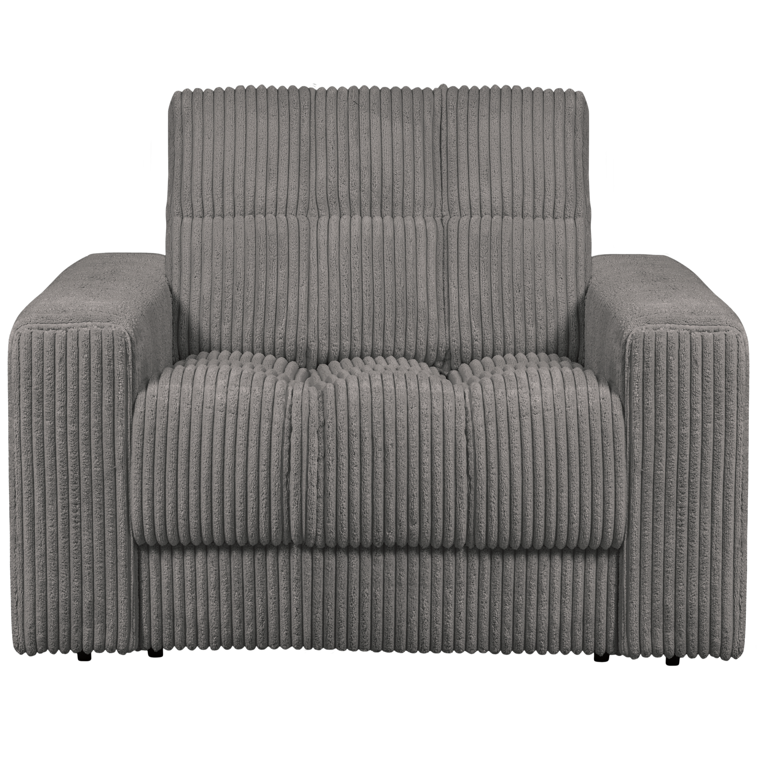 WOOOD fauteuil Second Date - Grove Ribstof - Terrazzo - 78x103x99