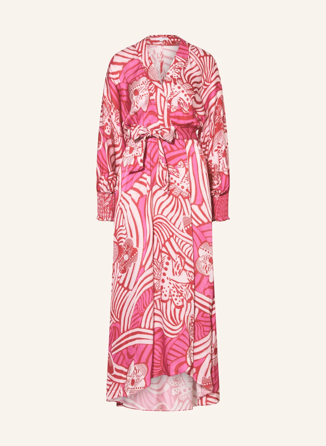 Poupette St Barth Strandkleid KRISTEN in Wickeloptik