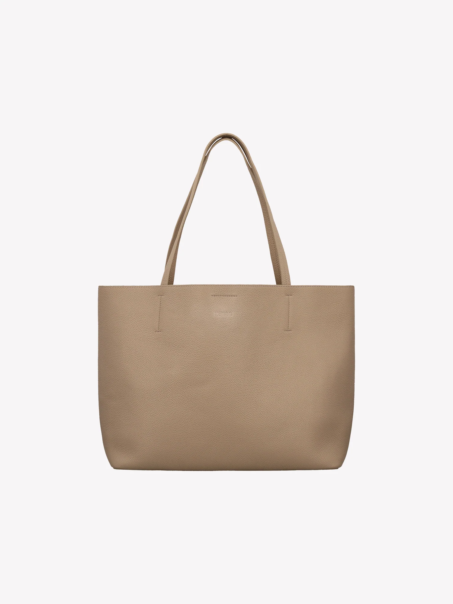 MAXI NARU nahkalaukku - vaalean beige