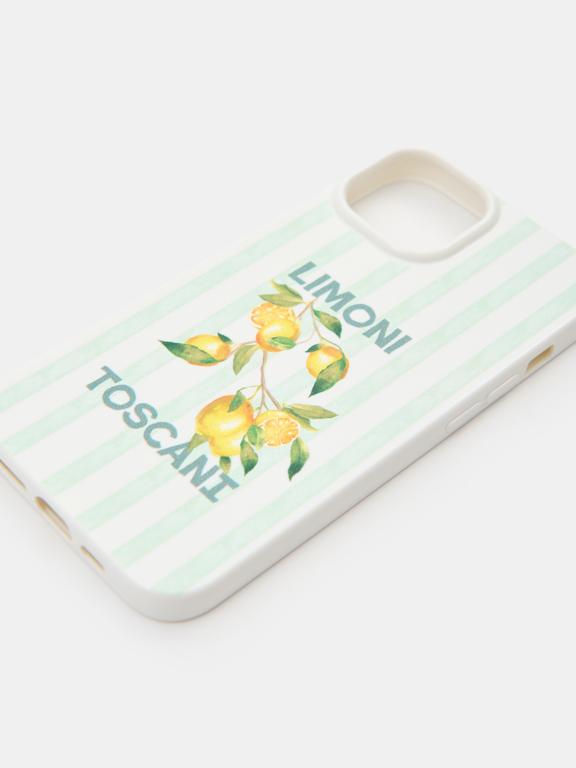 Etui na iPhone 13/14 z motywem cytryn