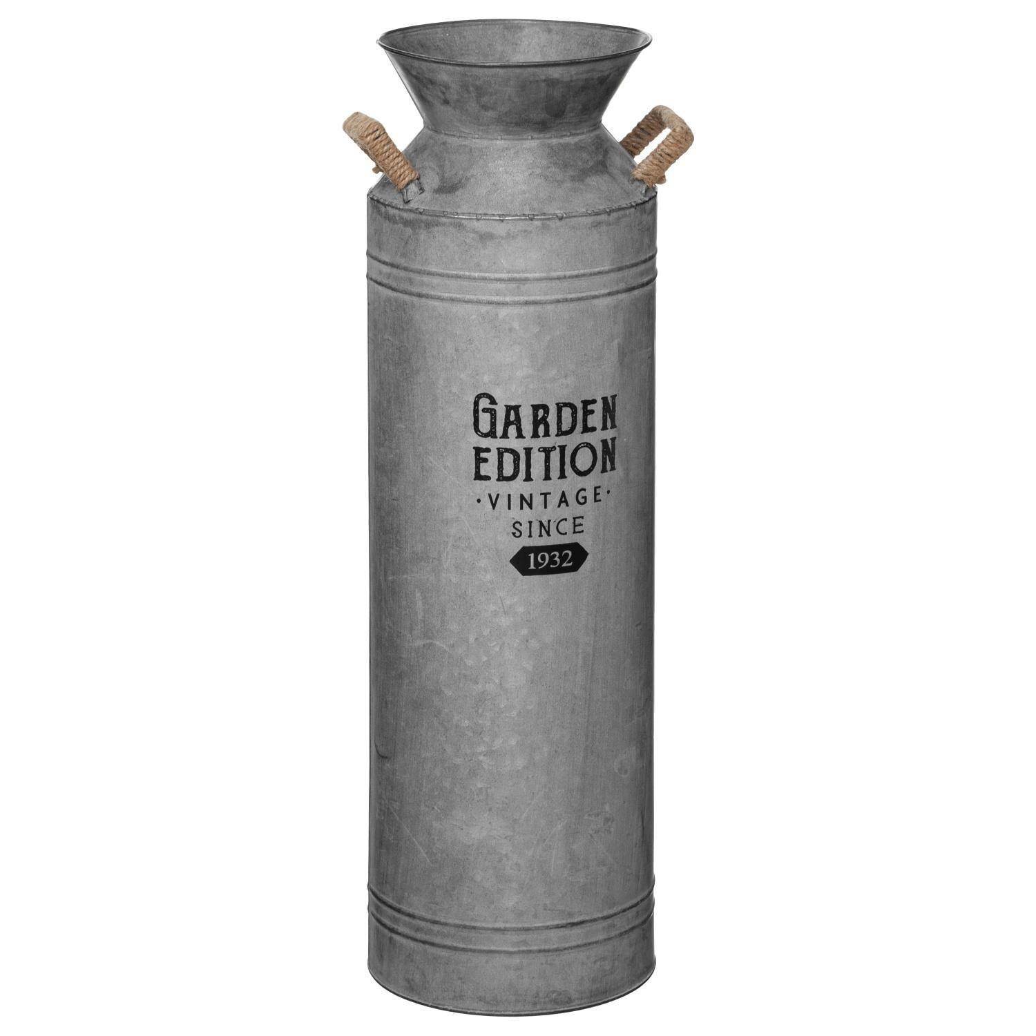 Kanka w stylu retro, metalowa, 62 cm
