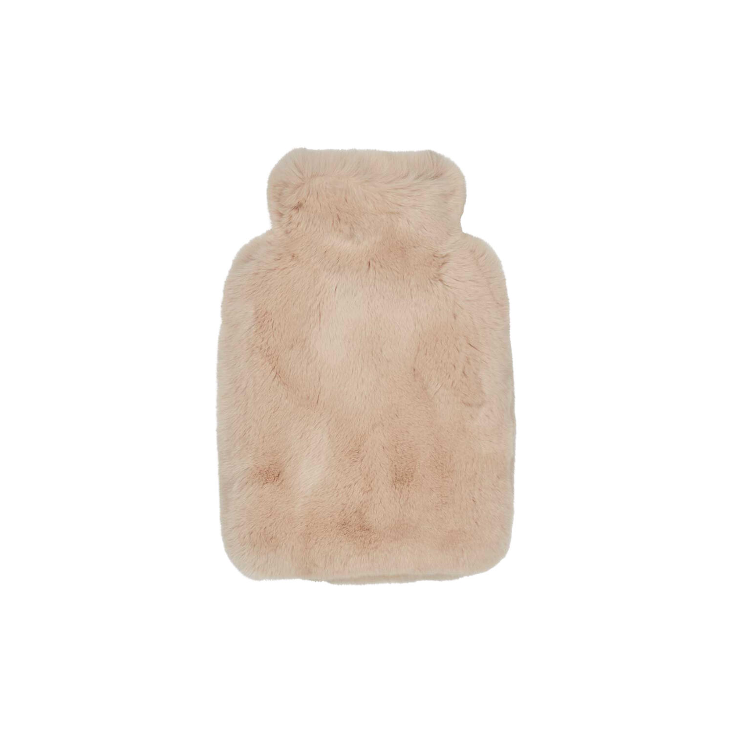 Kaninpels varmedunk, beige