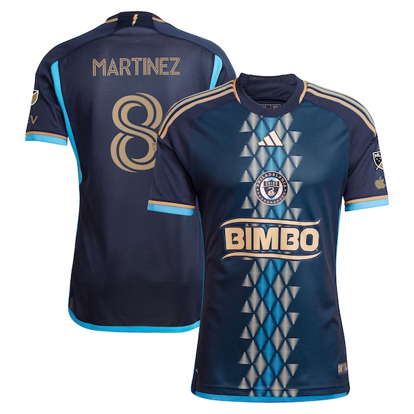 Jose Martinez Philadelphia Union adidas 2024 The XV Kit Authentic Player Jersey – Navy