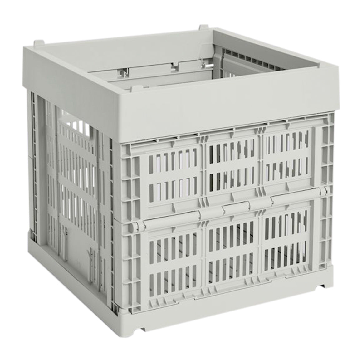 HAY Colour Crates Krat XS - Kubus - Grijs