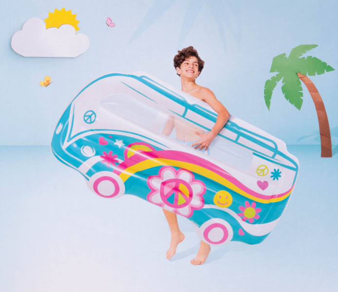 Dmuchany materac w kształcie vana MATELAS